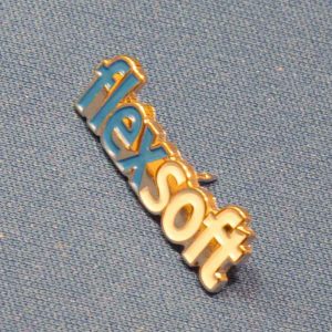zacht emaillen pins, naamplaat